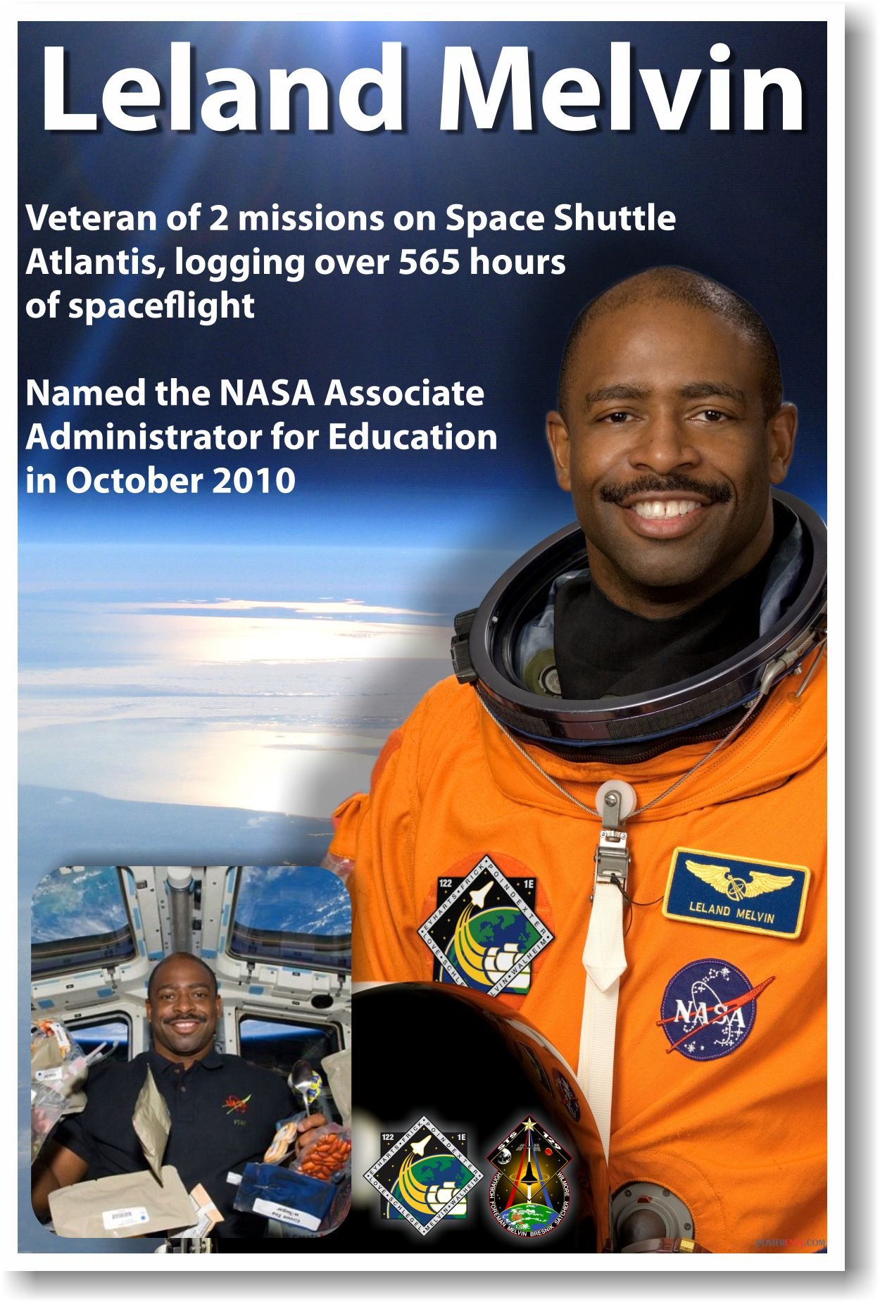 Amazon.com: Leland Melvin - NEW African American NASA Astronaut